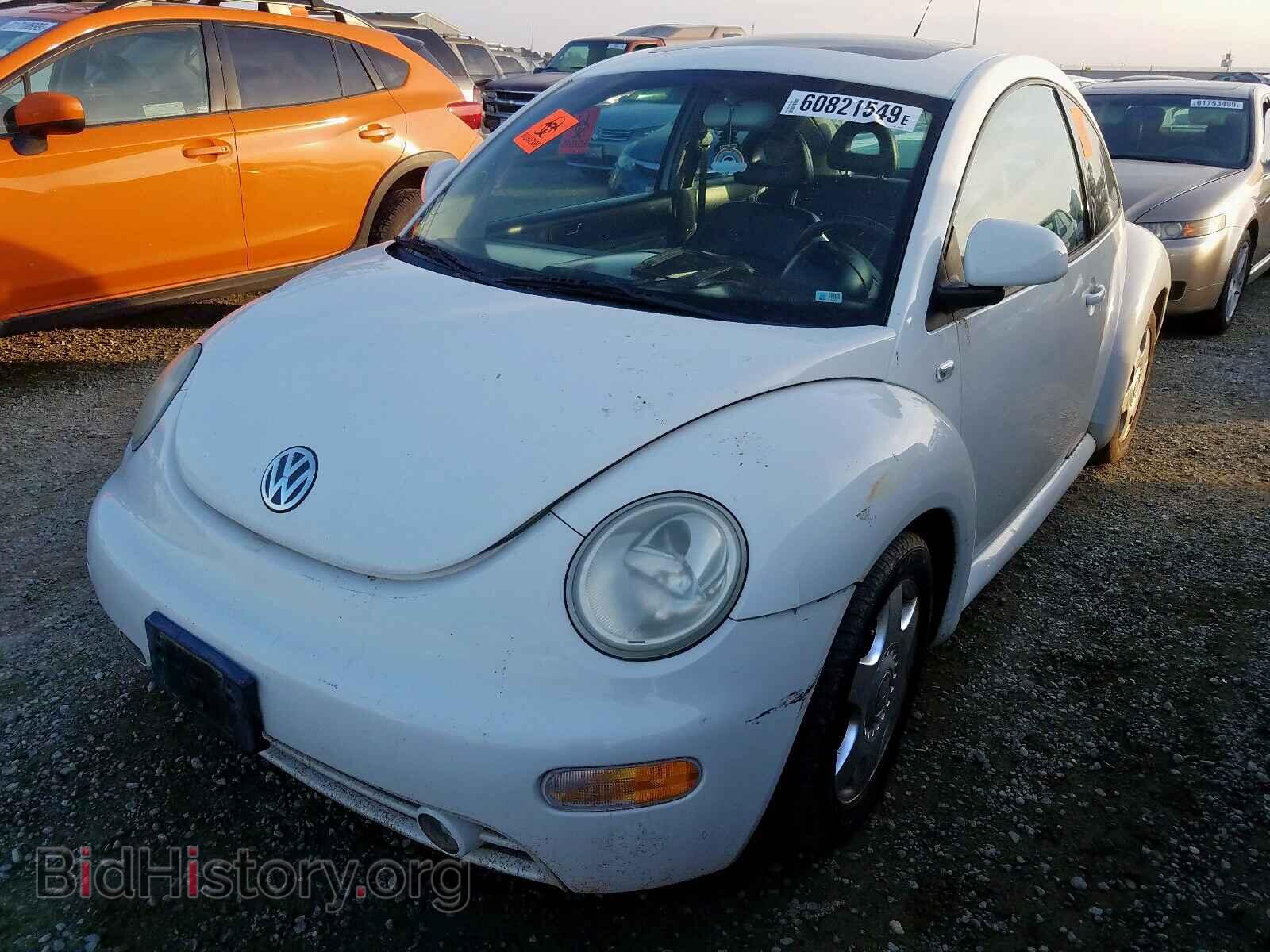 2000 VOLKSWAGEN BEETLE - VIN: 3VWCD21C2YM498228 - Фото 2
