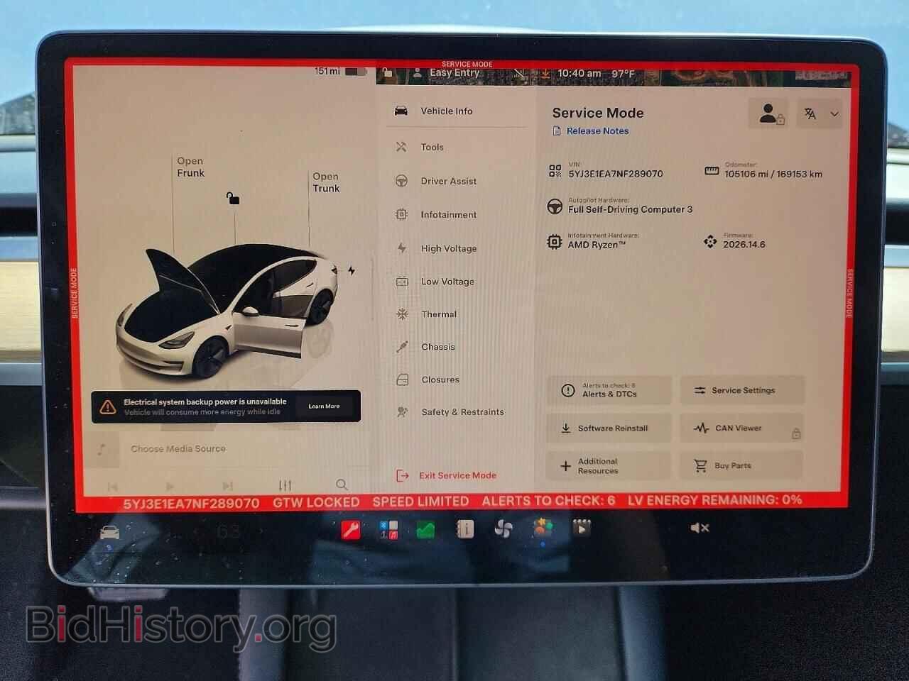 2022 TESLA MODEL 3 - VIN: 5YJ3E1EA7NF289070 - Photo 9