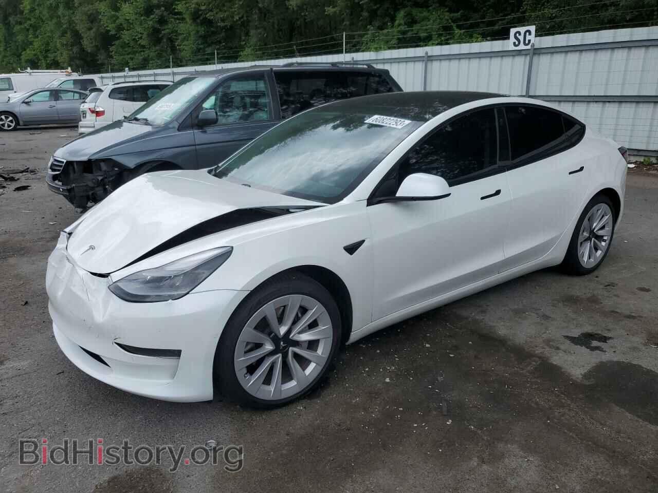 Photo 5YJ3E1EA2MF978335 - TESLA MODEL 3 2021