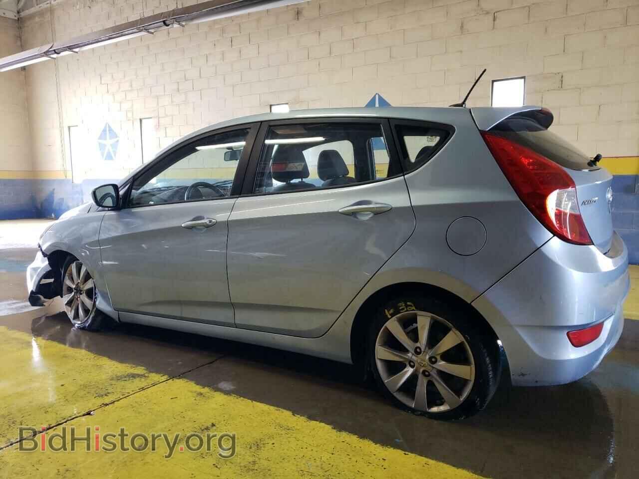 2012 HYUNDAI ACCENT - VIN: KMHCU5AE3CU020311 - Фото 2