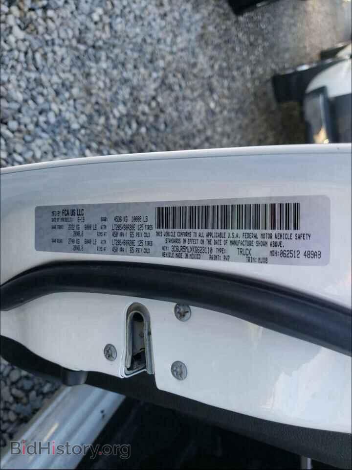 2019 RAM 2500 - VIN: 3C6UR5MLXKG623110 - Фото 10