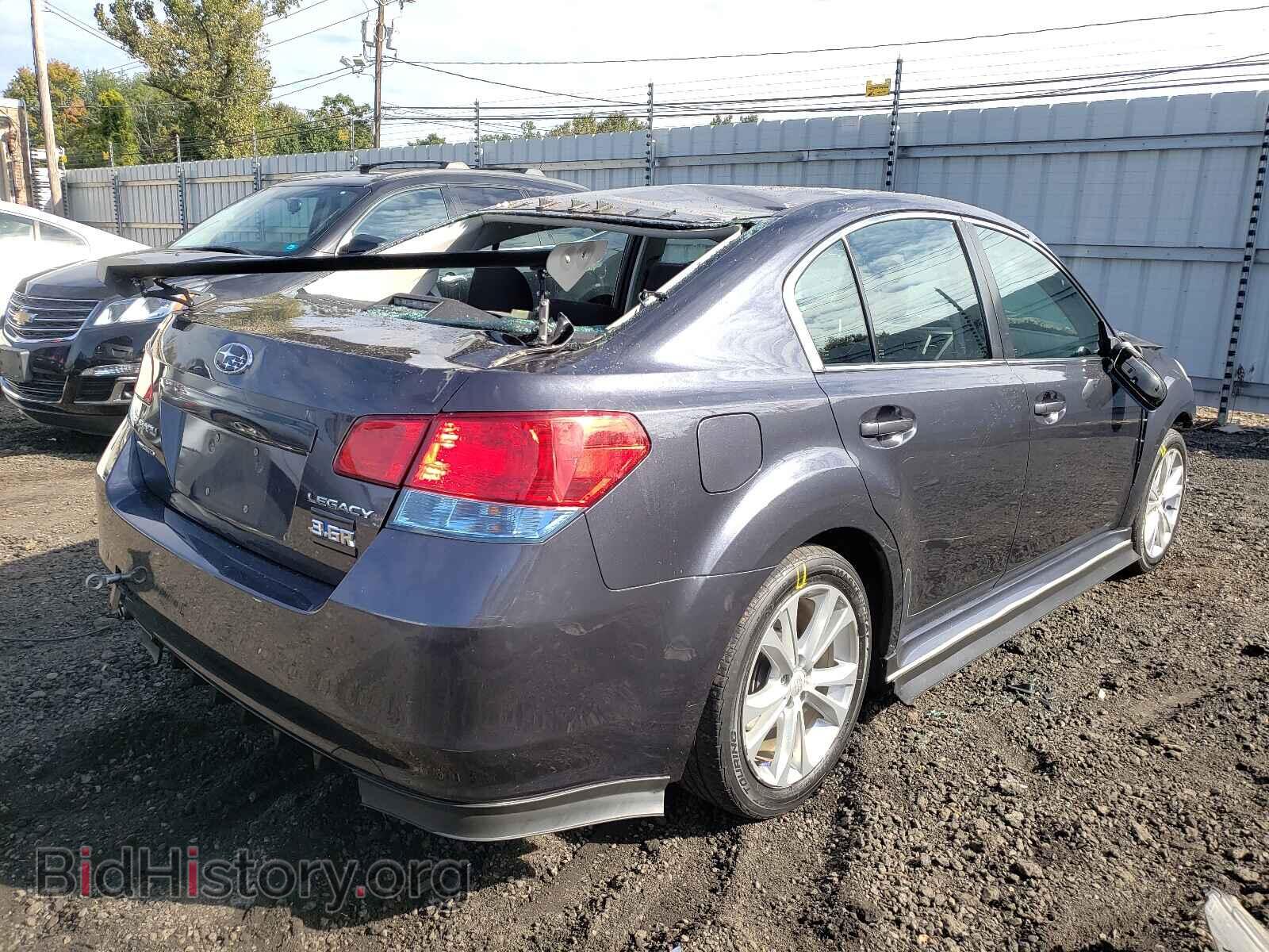 2013 SUBARU LEGACY - VIN: 4S3BMBC61D3017287 - Фото 4