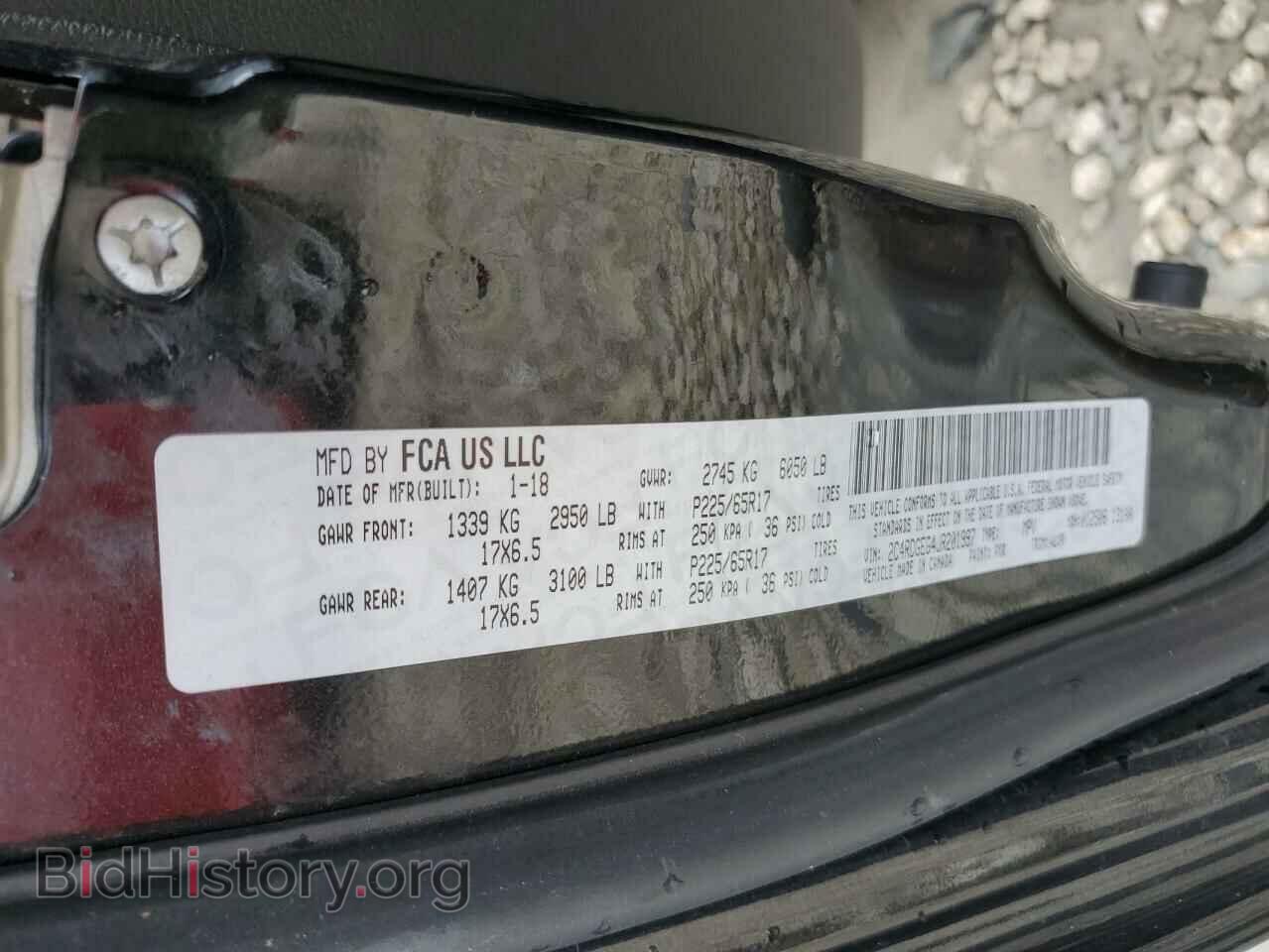 2018 DODGE CARAVAN - VIN: 2C4RDGEG4JR201997 - Фото 10