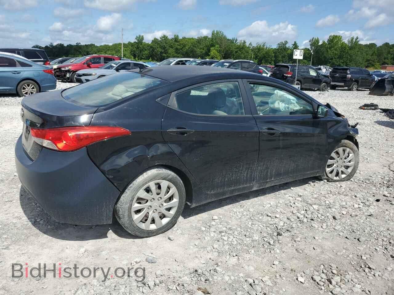2012 HYUNDAI ELANTRA - VIN: 5NPDH4AE4CH123738 - Фото 3