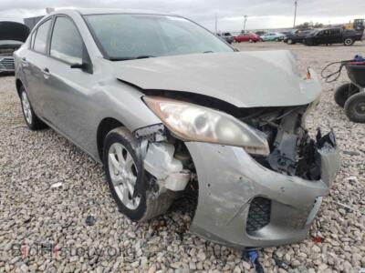 2011 Mazda 3 3 I, серый — VIN JM1BL1VG4B1389766, Copart
