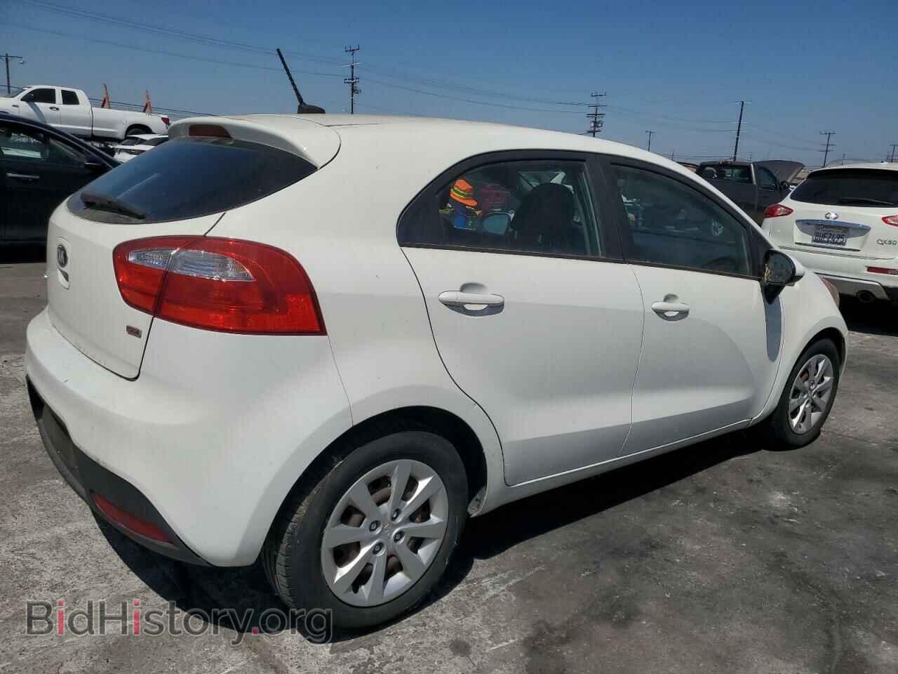 2014 KIA RIO - VIN: KNADM5A35E6350284 - Фото 3