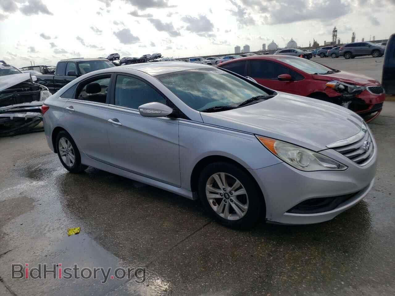2014 HYUNDAI SONATA - VIN: 5NPEB4AC2EH838010 - Фото 4