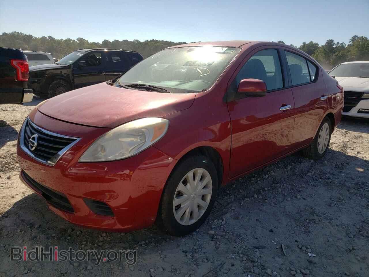 2014 NISSAN VERSA - VIN: 3N1CN7AP6EL830384 - Фото 2