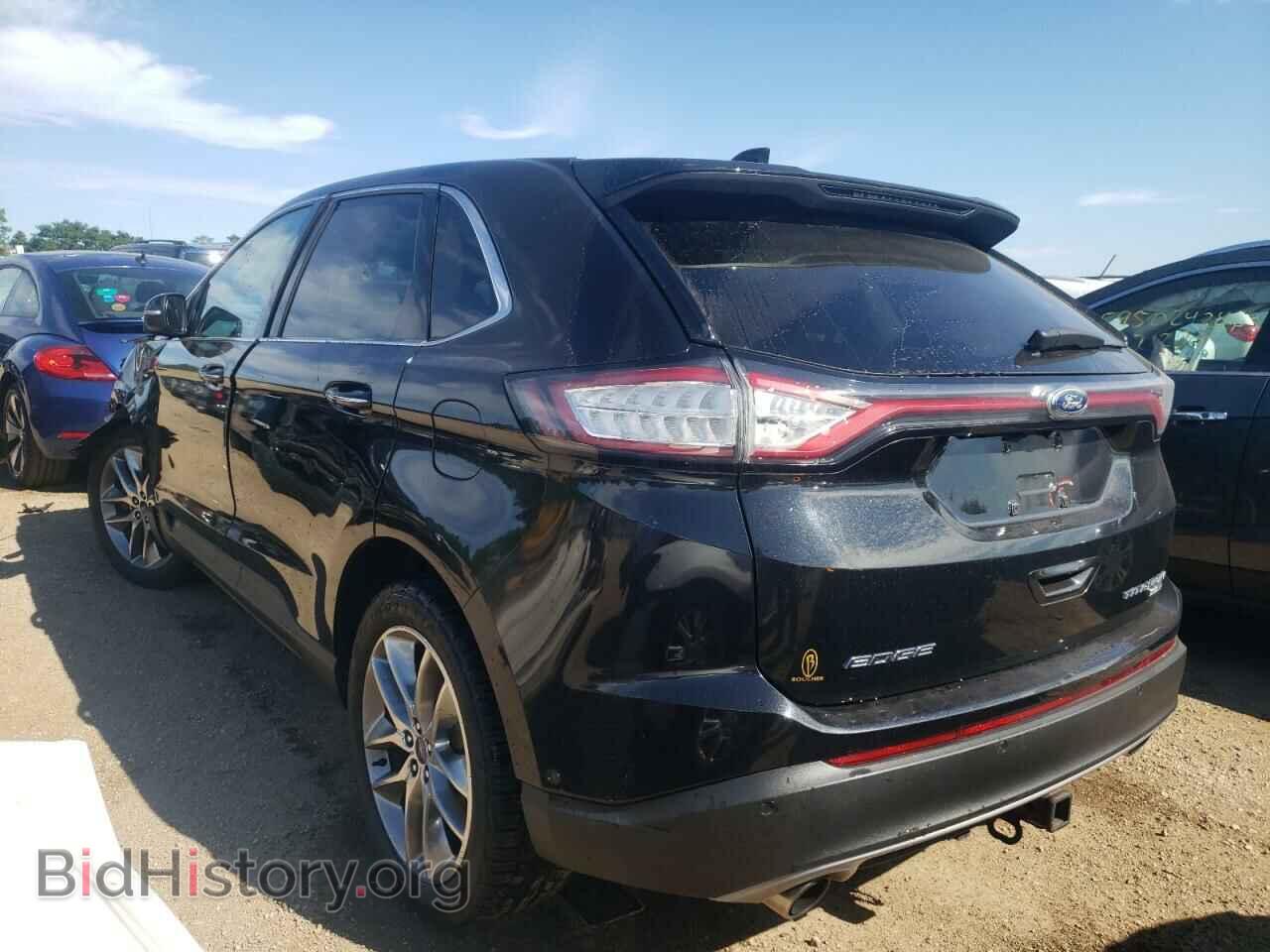 2015 FORD EDGE - VIN: 2FMPK4K93FBB64955 - Фото 2