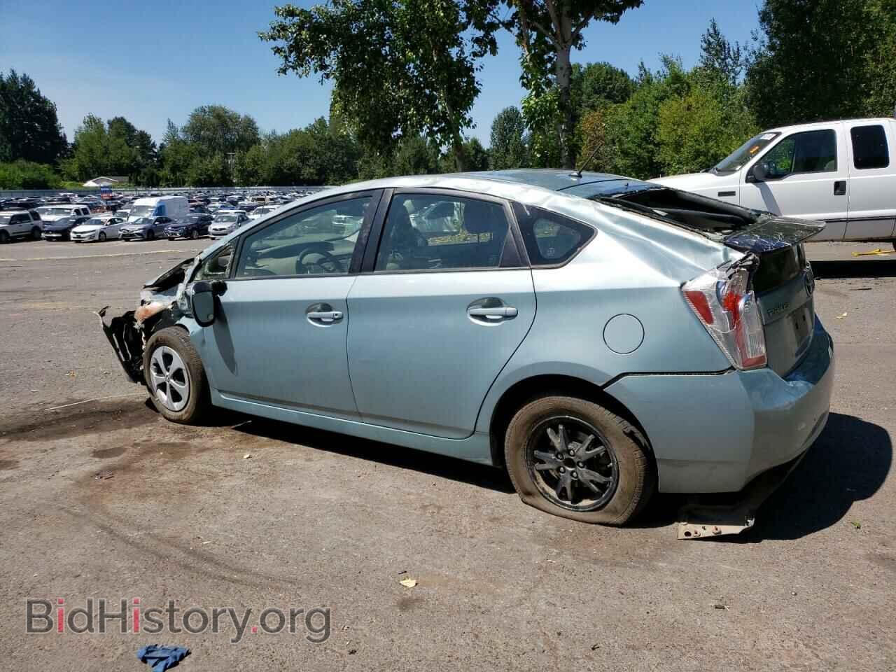 2014 TOYOTA PRIUS - VIN: JTDKN3DU4E1758806 - Фото 2