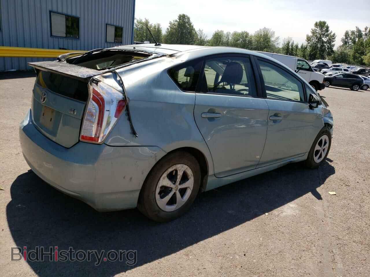 2014 TOYOTA PRIUS - VIN: JTDKN3DU4E1758806 - Фото 3