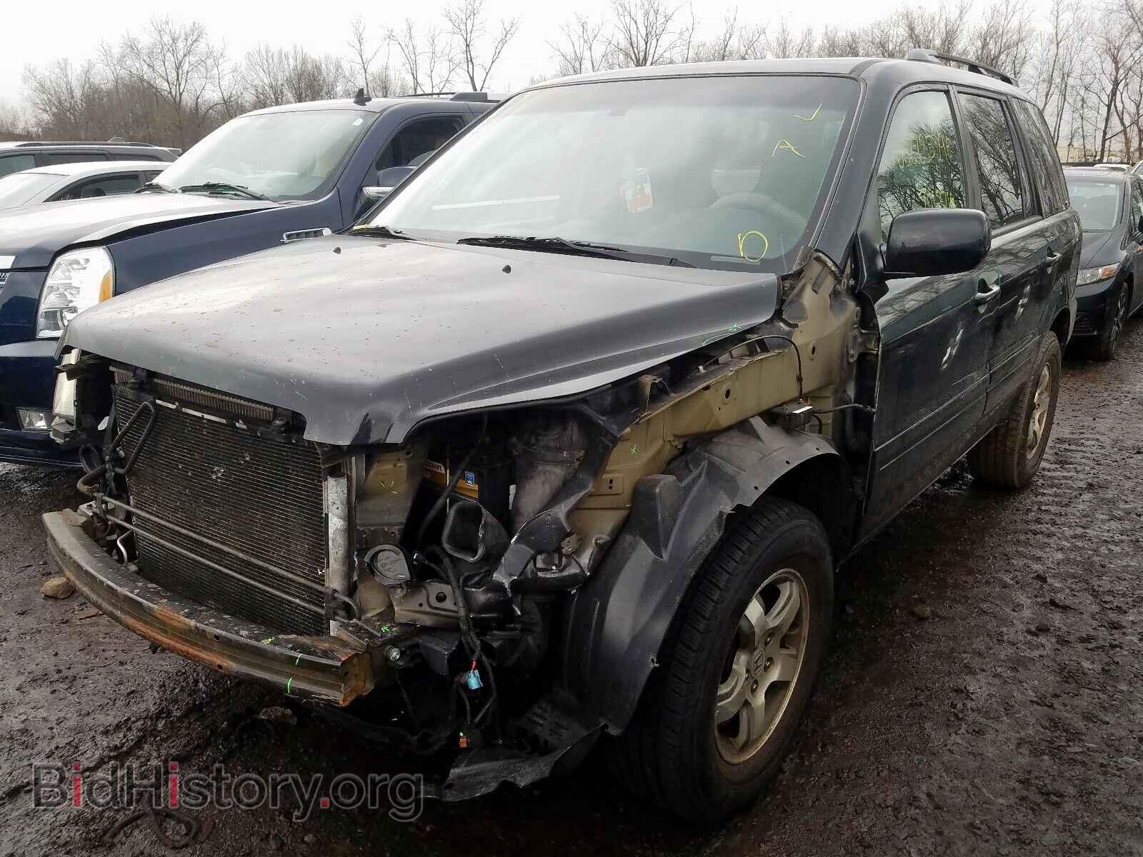 2008 HONDA PILOT - VIN: 5FNYF18528B045493 - Фото 2