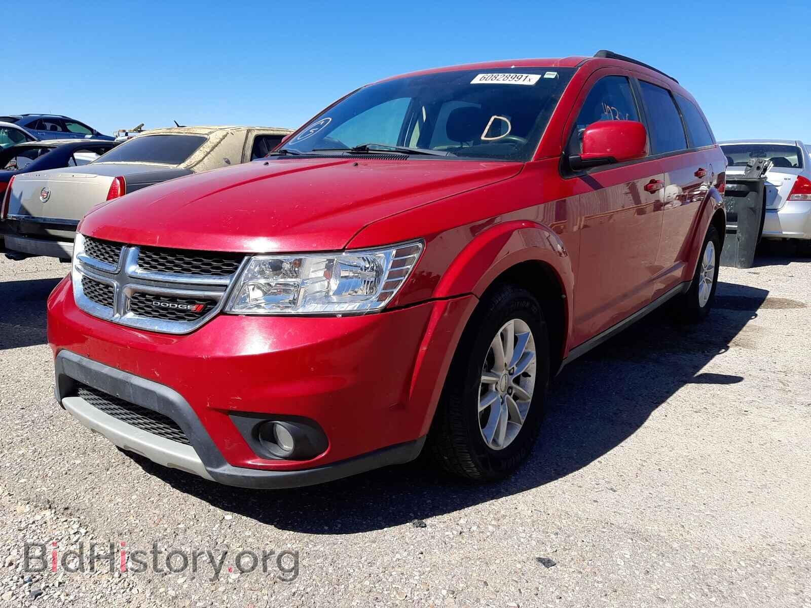 2015 DODGE JOURNEY - VIN: 3C4PDCBB4FT591030 - Фото 2