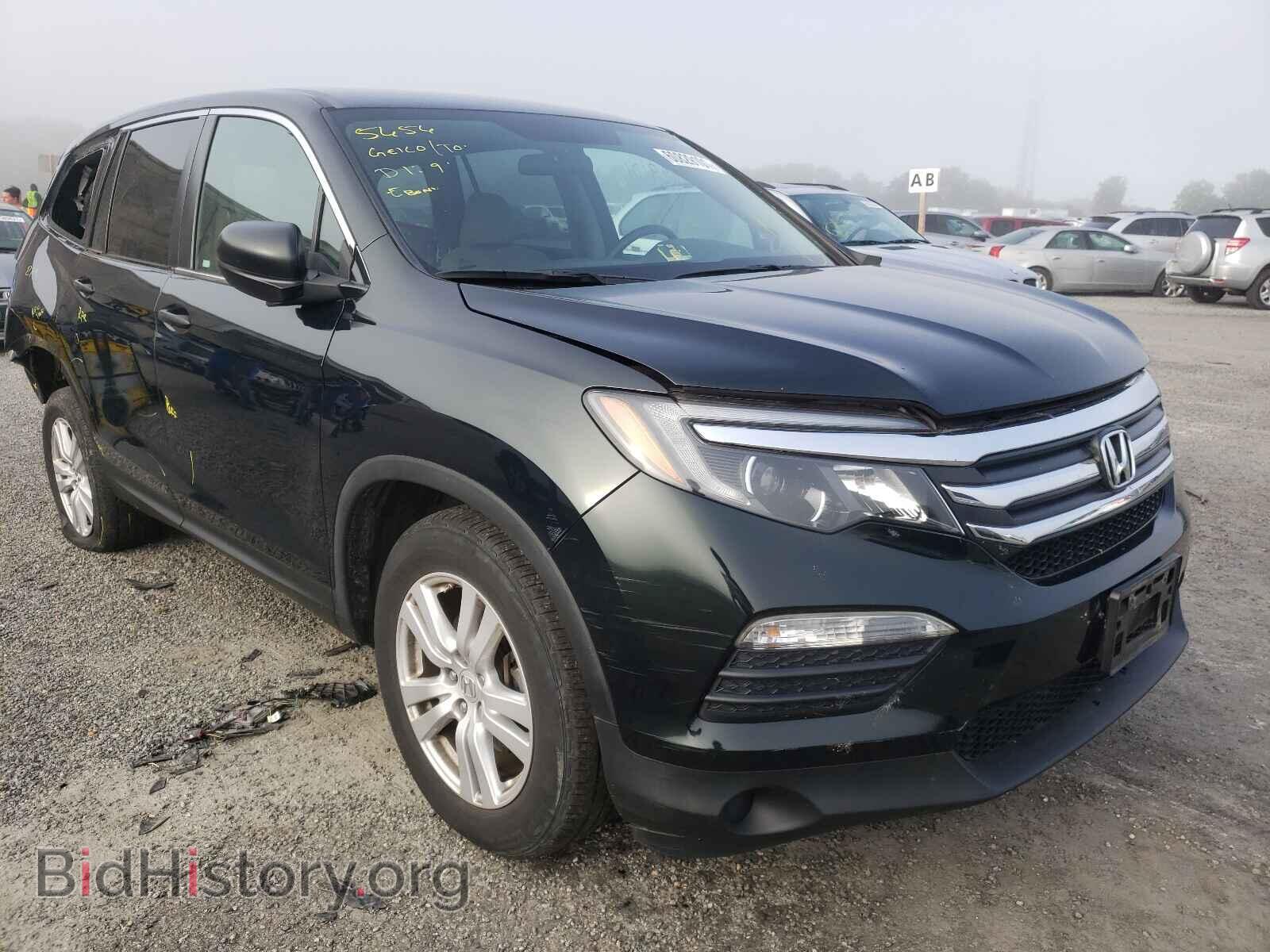 Фотография 5FNYF5H17GB013187 - HONDA PILOT 2016