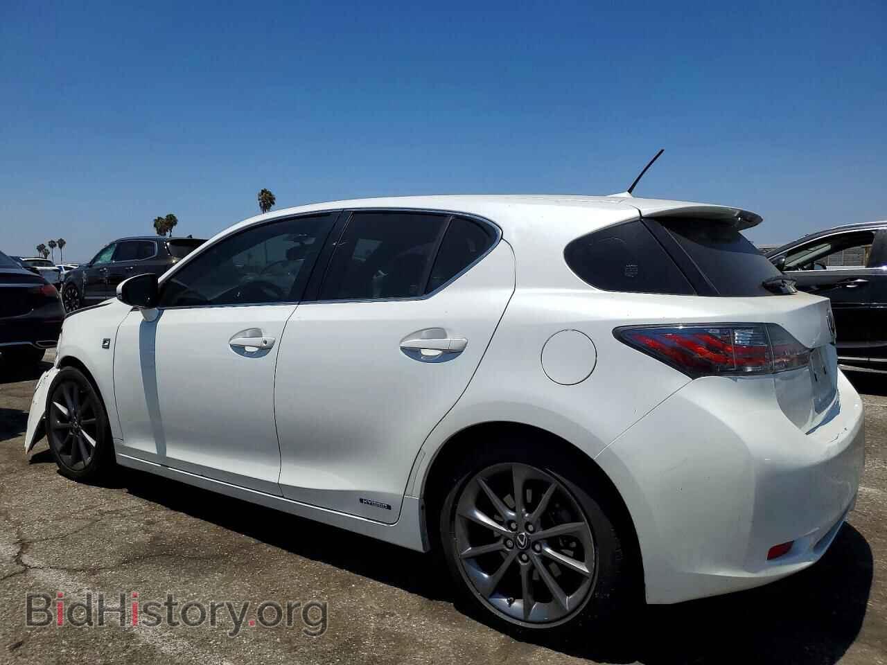 2012 LEXUS CT 200 - VIN: JTHKD5BH4C2086949 - Photo 2
