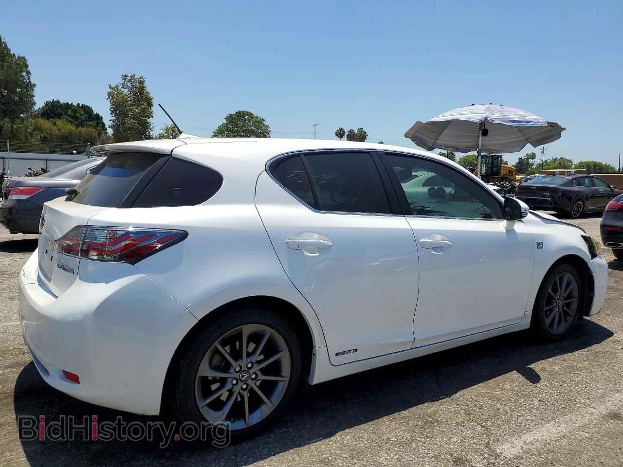 2012 LEXUS CT 200 - VIN: JTHKD5BH4C2086949 - Photo 3