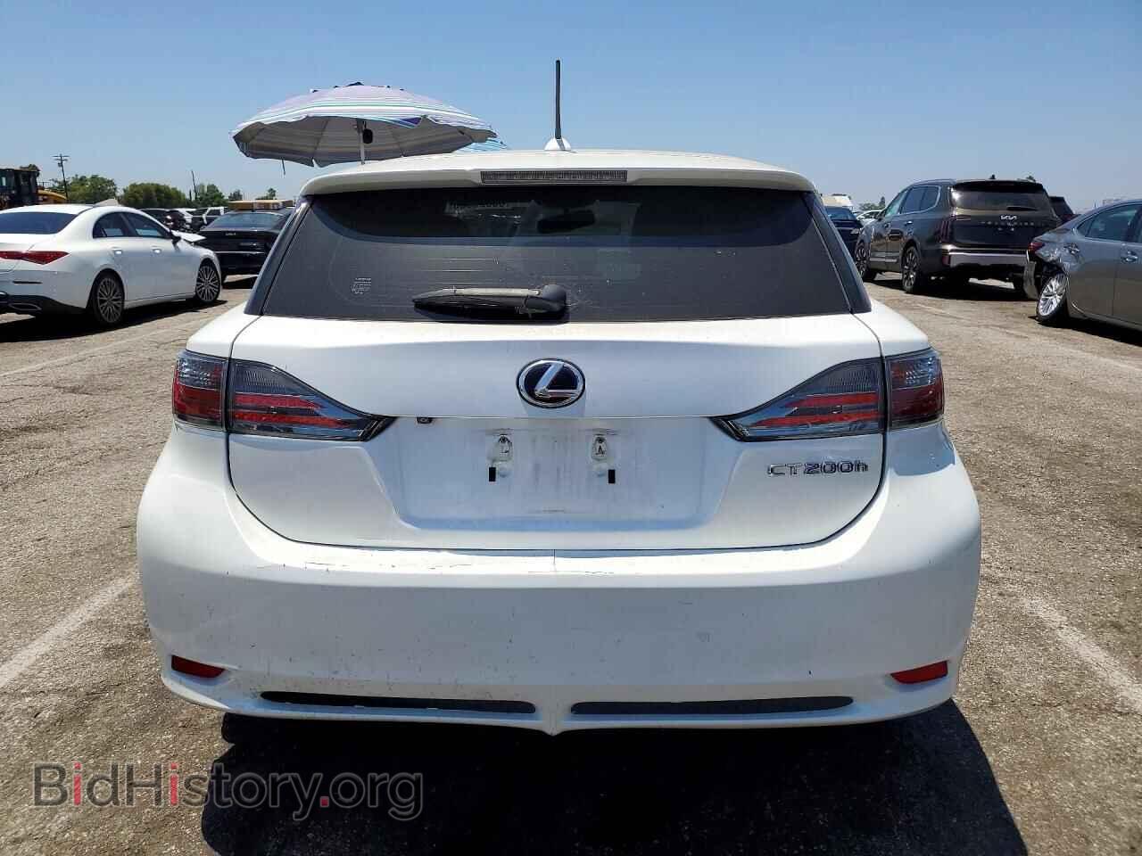 2012 LEXUS CT 200 - VIN: JTHKD5BH4C2086949 - Photo 6