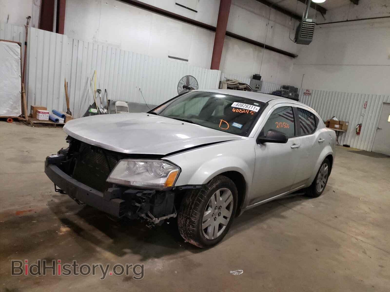2011 DODGE AVENGER - VIN: 1B3BD4FB5BN608245 - Фото 2