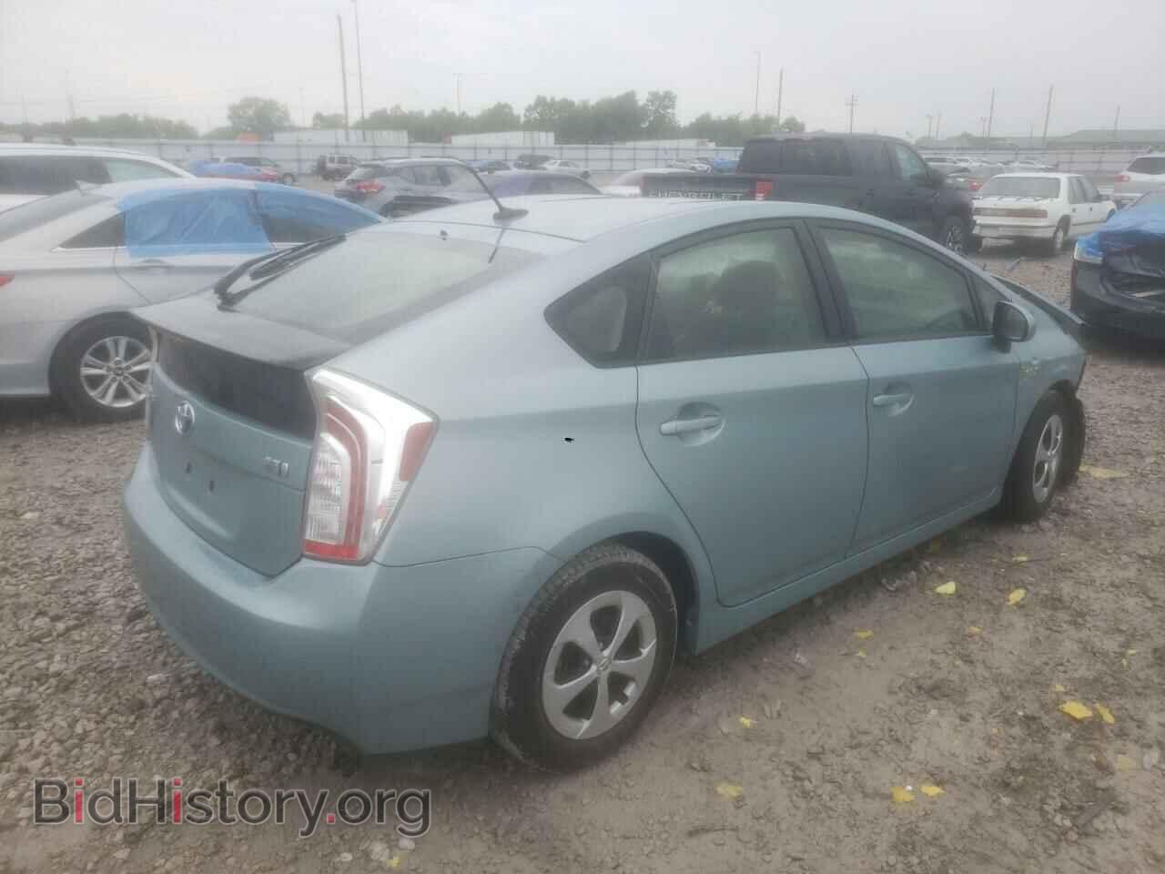 2014 TOYOTA PRIUS - VIN: JTDKN3DU4E1761804 - Фото 3