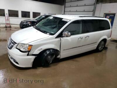 2014 Chrysler MINIVAN Touring L, белый — VIN 2C4RC1CG9ER367263, Copart