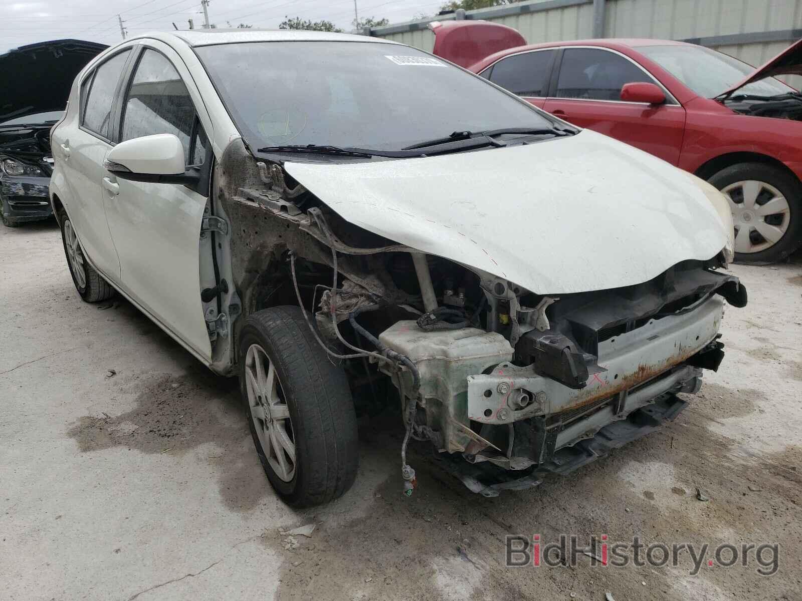 Photo JTDKDTB3XC1027632 - TOYOTA PRIUS 2012