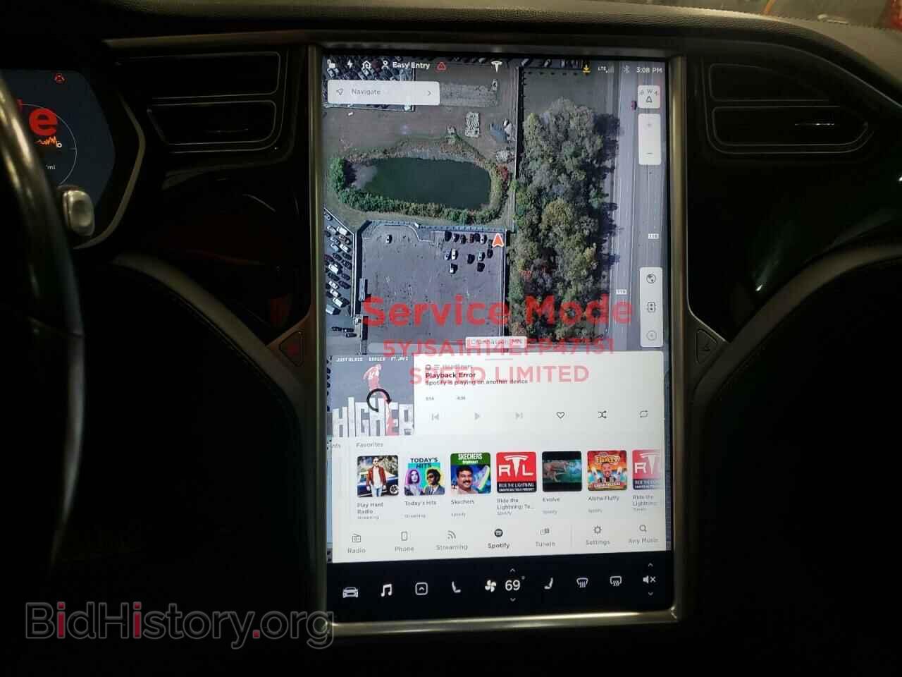 2014 TESLA MODEL S - VIN: 5YJSA1H14EFP47151 - Фото 9