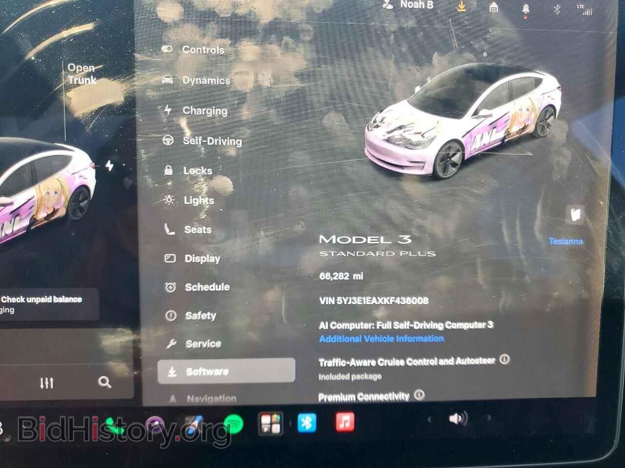 2019 TESLA MODEL 3 - VIN: 5YJ3E1EAXKF436008 - Photo 9