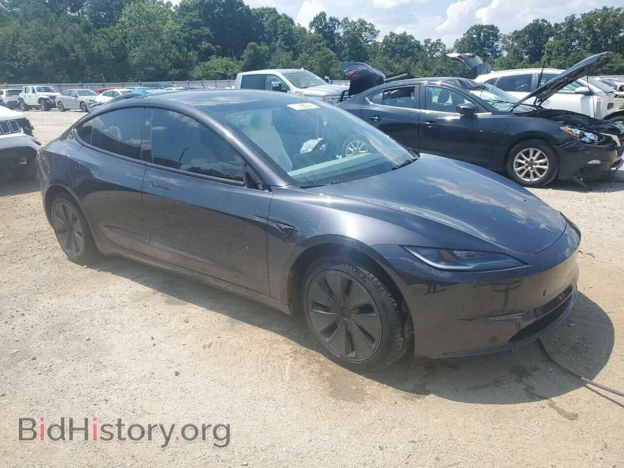 2024 TESLA MODEL 3 - VIN: 5YJ3E1EB5RF760843 - Фото 4
