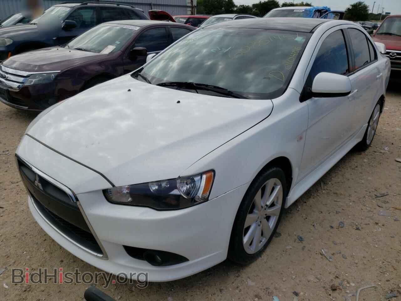 2014 MITSUBISHI LANCER - VIN: JA32U8FW0EU010405 - Фото 2