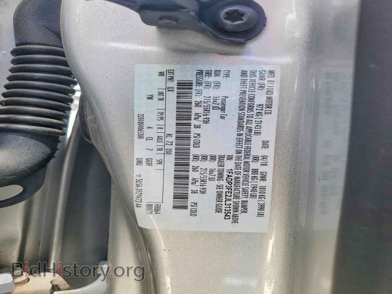 2018 FORD FOCUS - VIN: 1FADP3FE2JL313543 - Photo 12