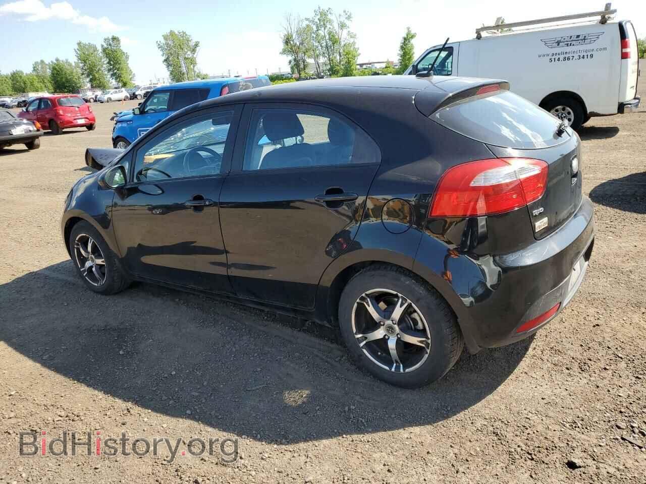 2013 KIA RIO - VIN: KNADM5A34D6806189 - Фото 2