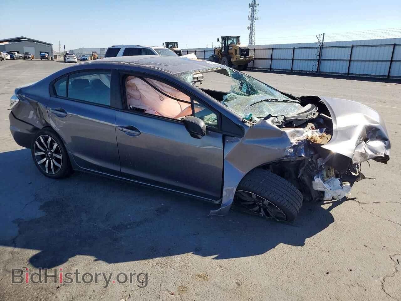 2015 HONDA CIVIC - VIN: 2HGFB2F96FH529495 - Фото 4
