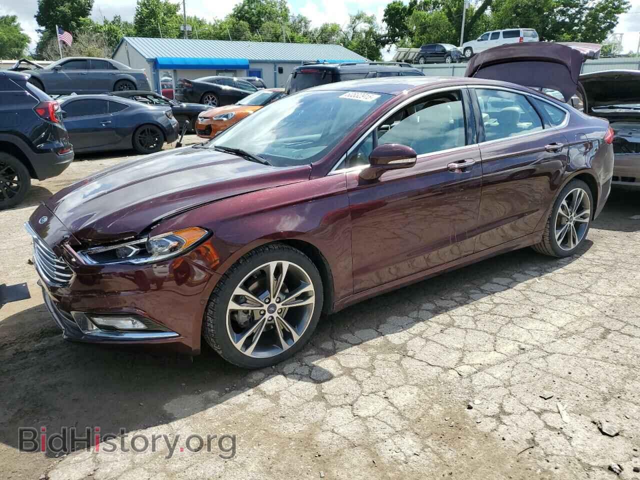 Фотография 3FA6P0D95HR208813 - FORD FUSION 2017