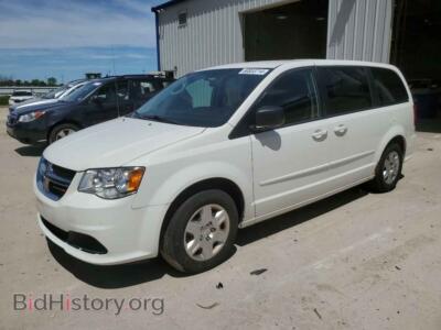 2013 Dodge CARAVAN SE, white — VIN 2C4RDGBG6DR506667, Copart