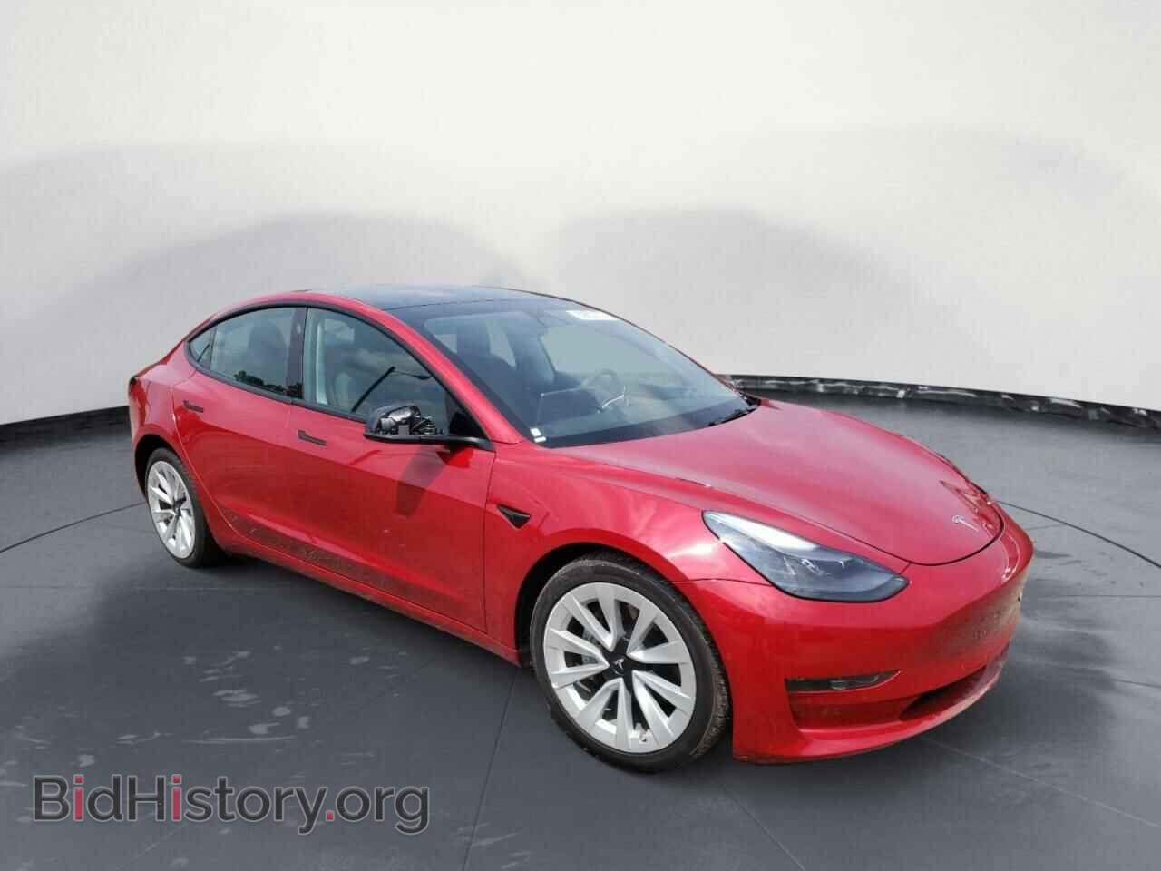2022 TESLA MODEL 3 - VIN: 5YJ3E1EA4NF369474 - Фото 4