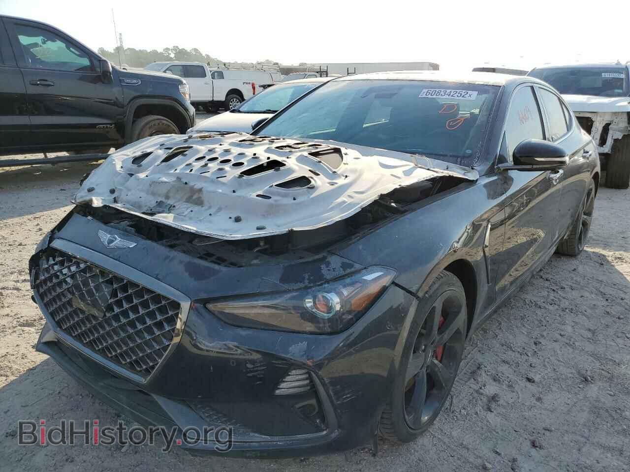 2021 GENESIS G70 - VIN: KMTG34LE7MU070633 - Фото 2
