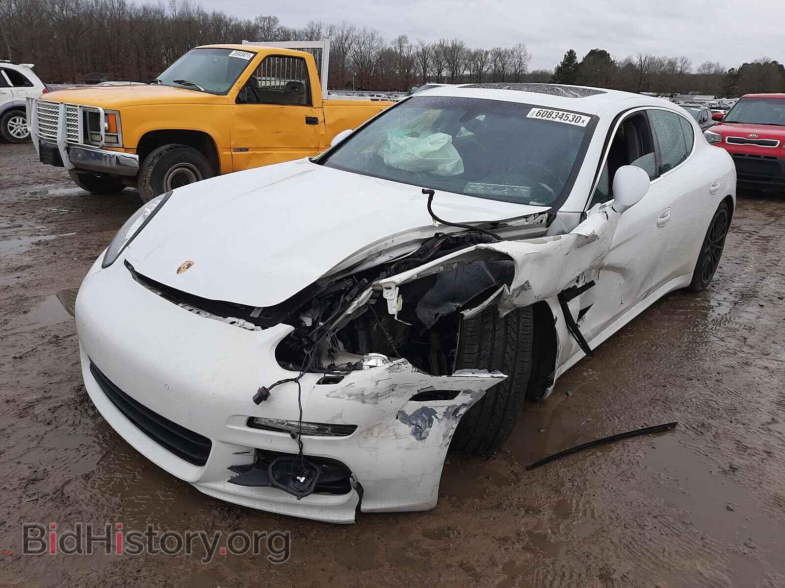 2015 PORSCHE PANAMERA - VIN: WP0AB2A78FL051193 - Фото 2