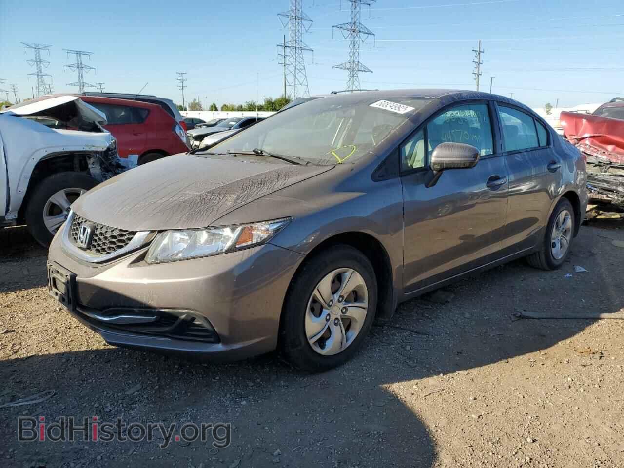 2015 HONDA CIVIC - VIN: 19XFB2F59FE210258 - Фото 2