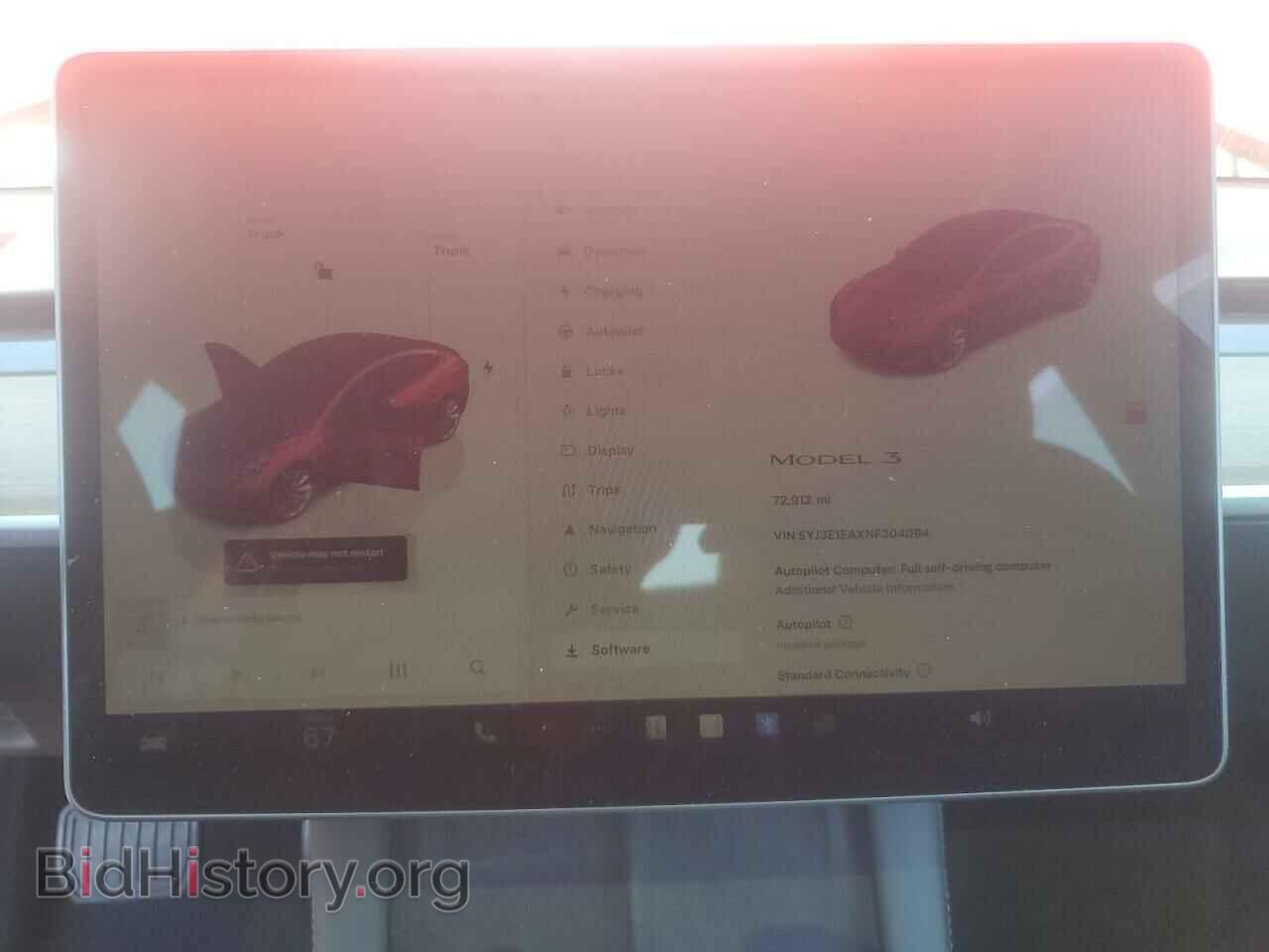 2022 TESLA MODEL 3 - VIN: 5YJ3E1EAXNF304094 - Фото 9