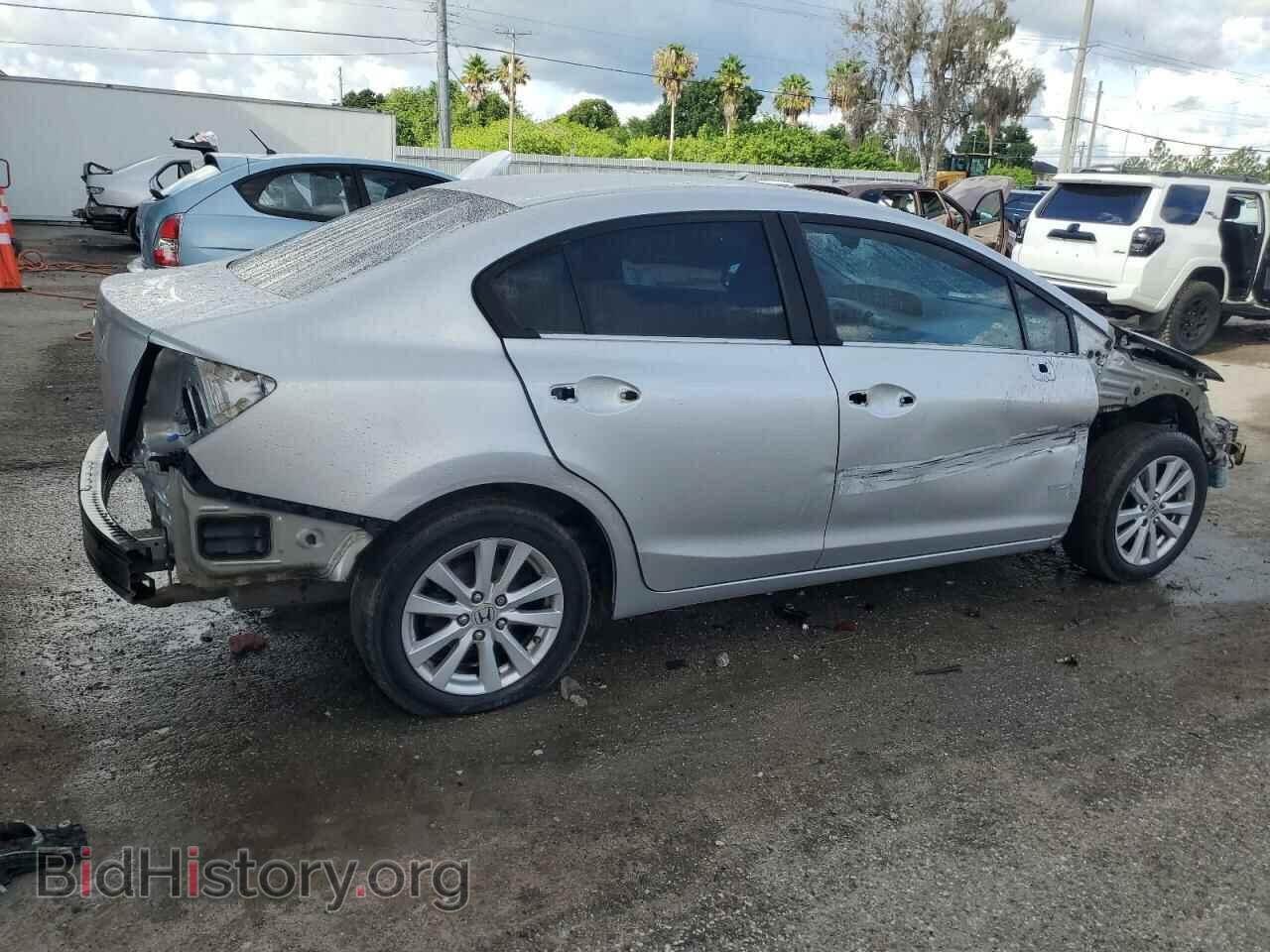 2012 HONDA CIVIC - VIN: 19XFB2F85CE110485 - Фото 3