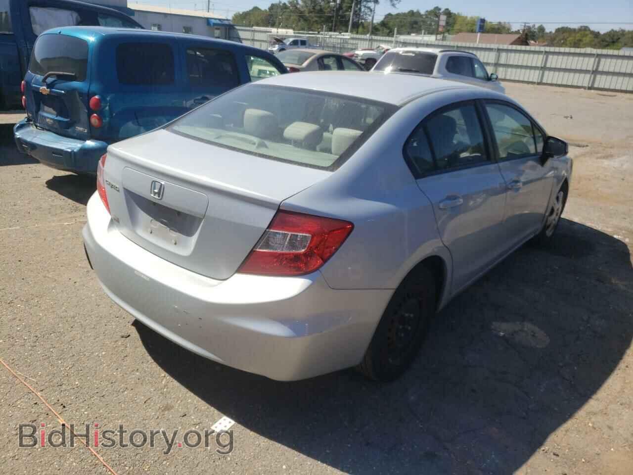 2012 HONDA CIVIC - VIN: 2HGFB2F5XCH541335 - Фото 4