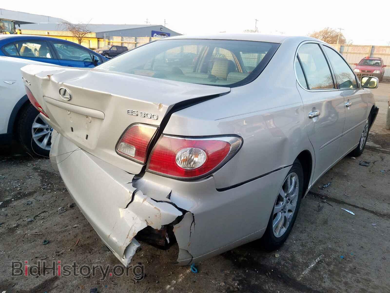 2003 LEXUS ES300 - VIN: JTHBF30GX30118856 - Фото 4