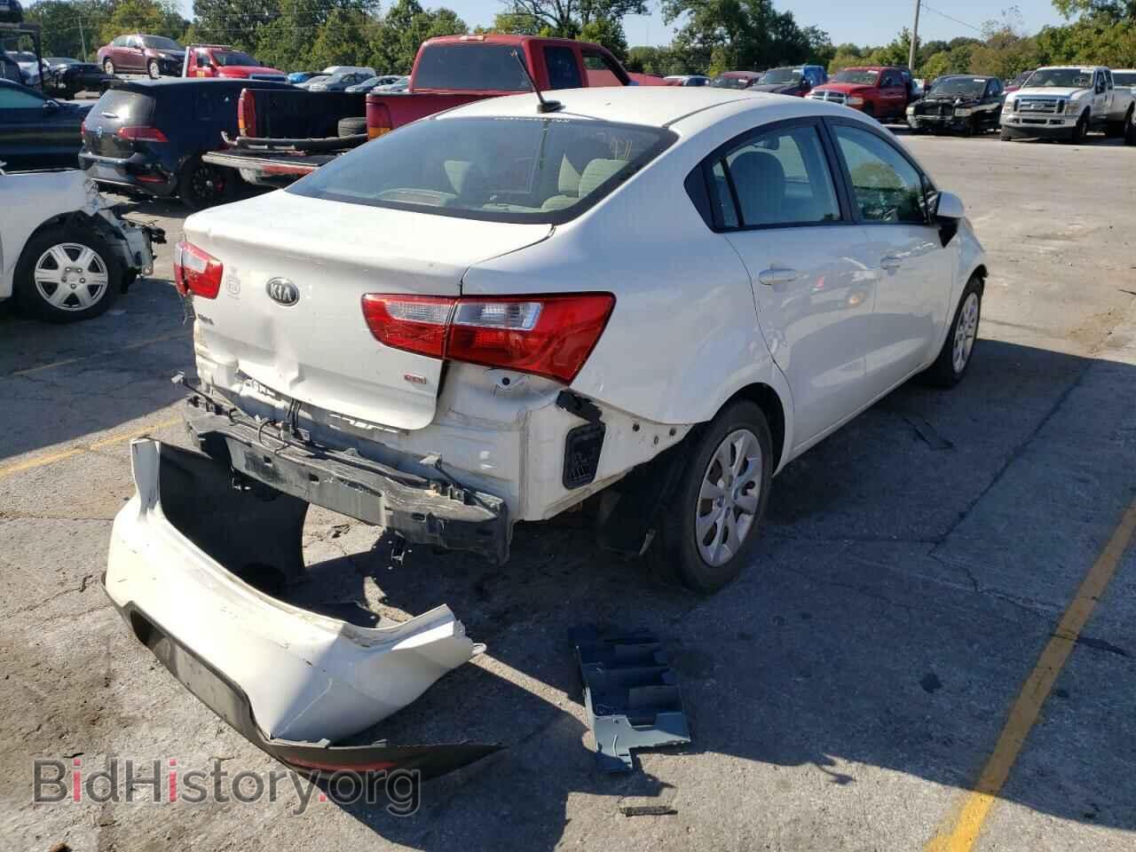 2014 KIA RIO - VIN: KNADM4A32E6393281 - Фото 4