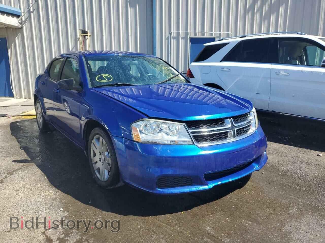 Photo 1C3CDZAB9EN174184 - DODGE AVENGER 2014