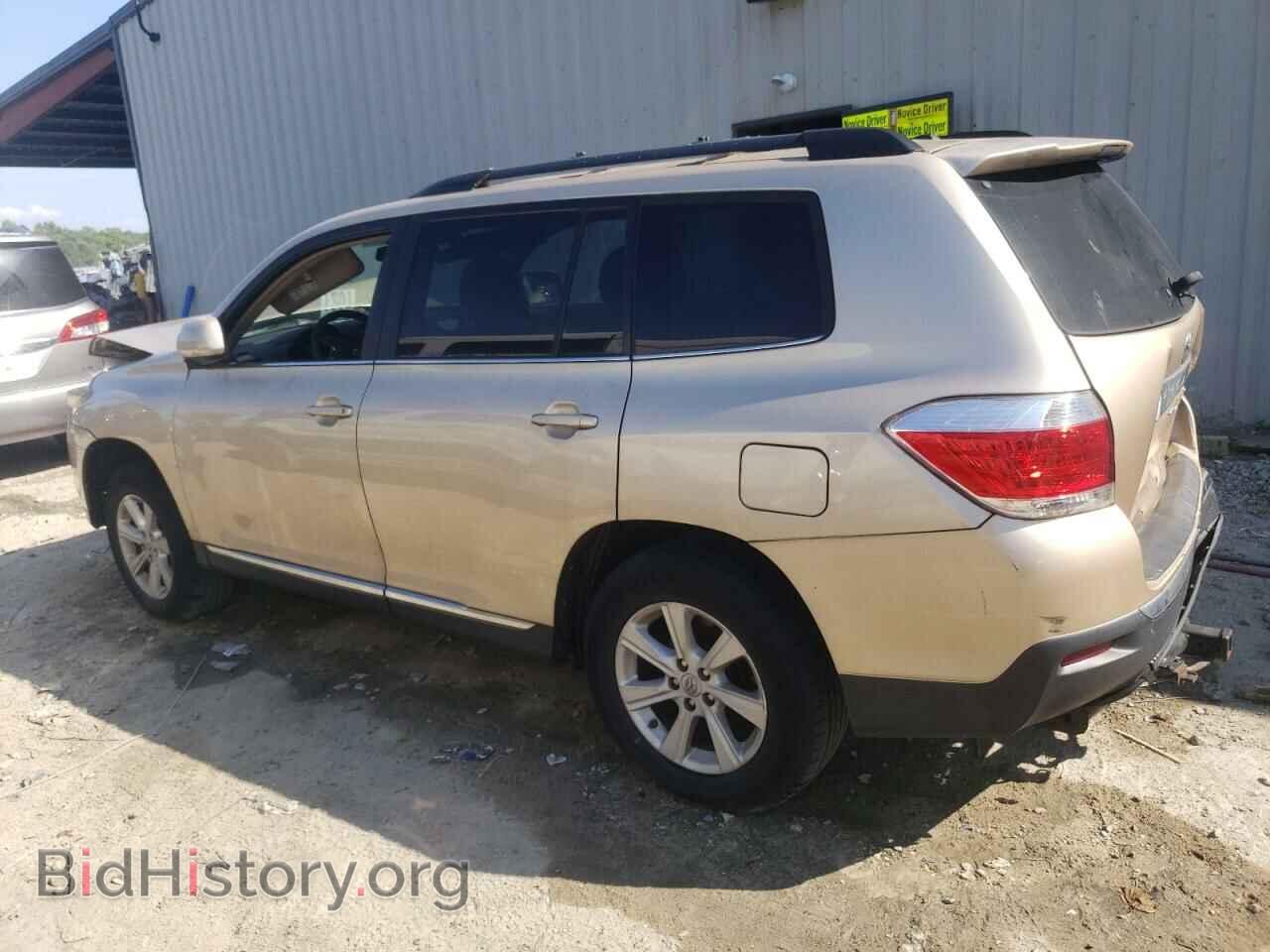 2012 TOYOTA HIGHLANDER - VIN: 5TDBK3EH5CS150643 - Фото 2