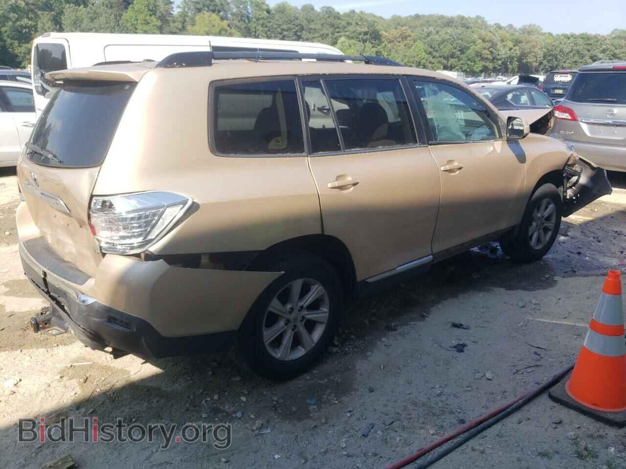 2012 TOYOTA HIGHLANDER - VIN: 5TDBK3EH5CS150643 - Фото 3