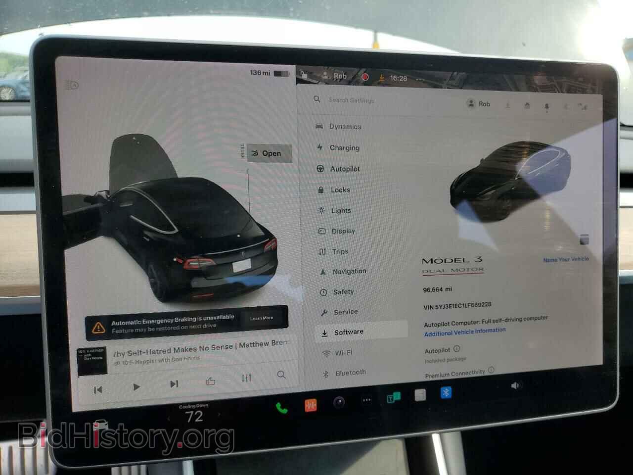 2020 TESLA MODEL 3 - VIN: 5YJ3E1EC1LF669228 - Photo 9