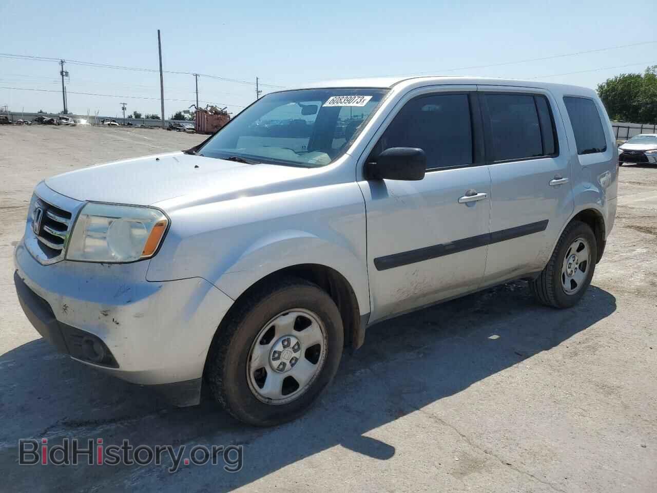 Фотография 5FNYF3H2XCB005687 - HONDA PILOT 2012