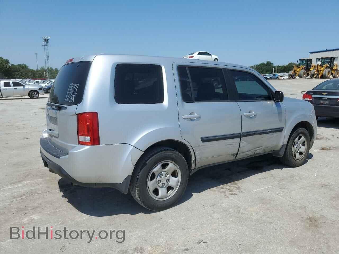 2012 HONDA PILOT - VIN: 5FNYF3H2XCB005687 - Фото 3