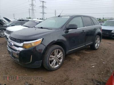 2011 Ford EDGE Limited, black — VIN 2FMDK4KC7BBA22438, Copart